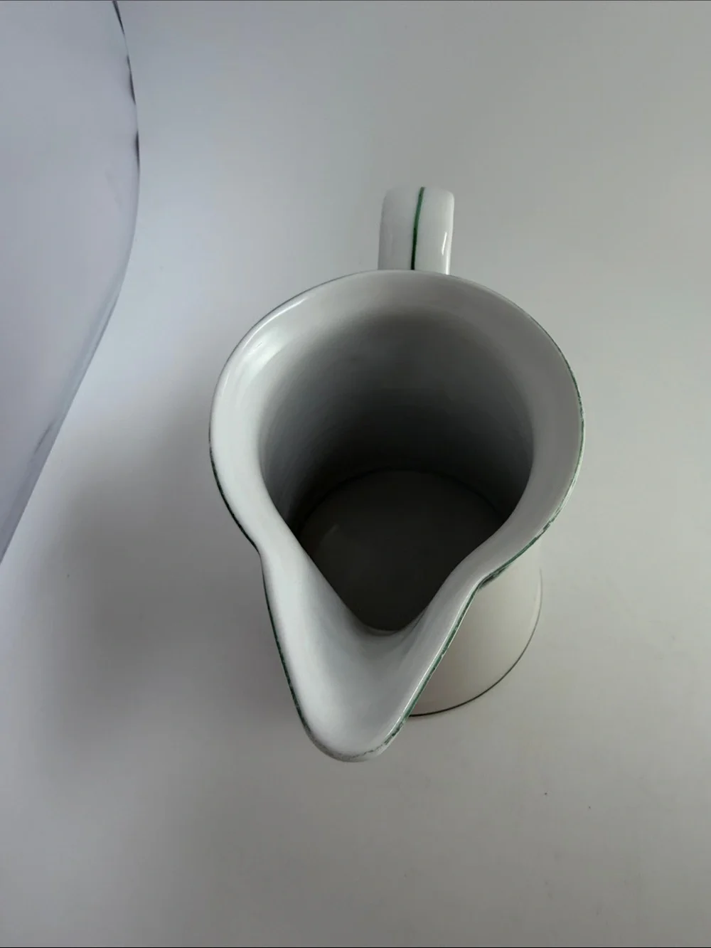 Creamer Pitcher Stoneware 4.75” tall